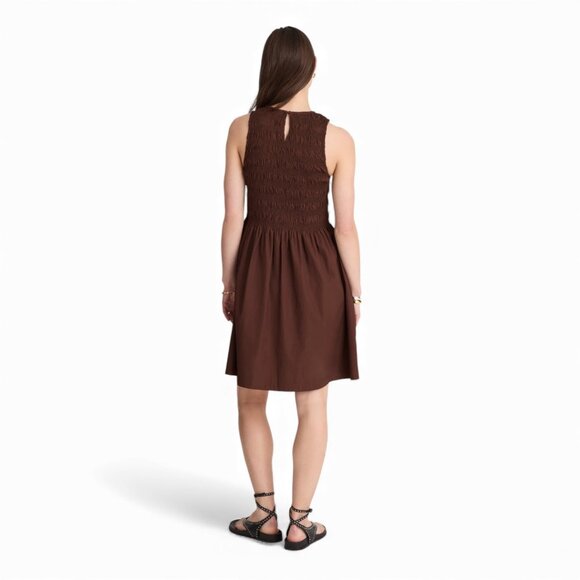 Madewell The Melody Smocked Mini Dress Size XXS - Picture 3 of 11